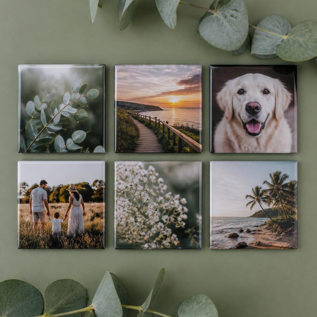 Square Custom Photo Magnet - 2.5" x 2.5"