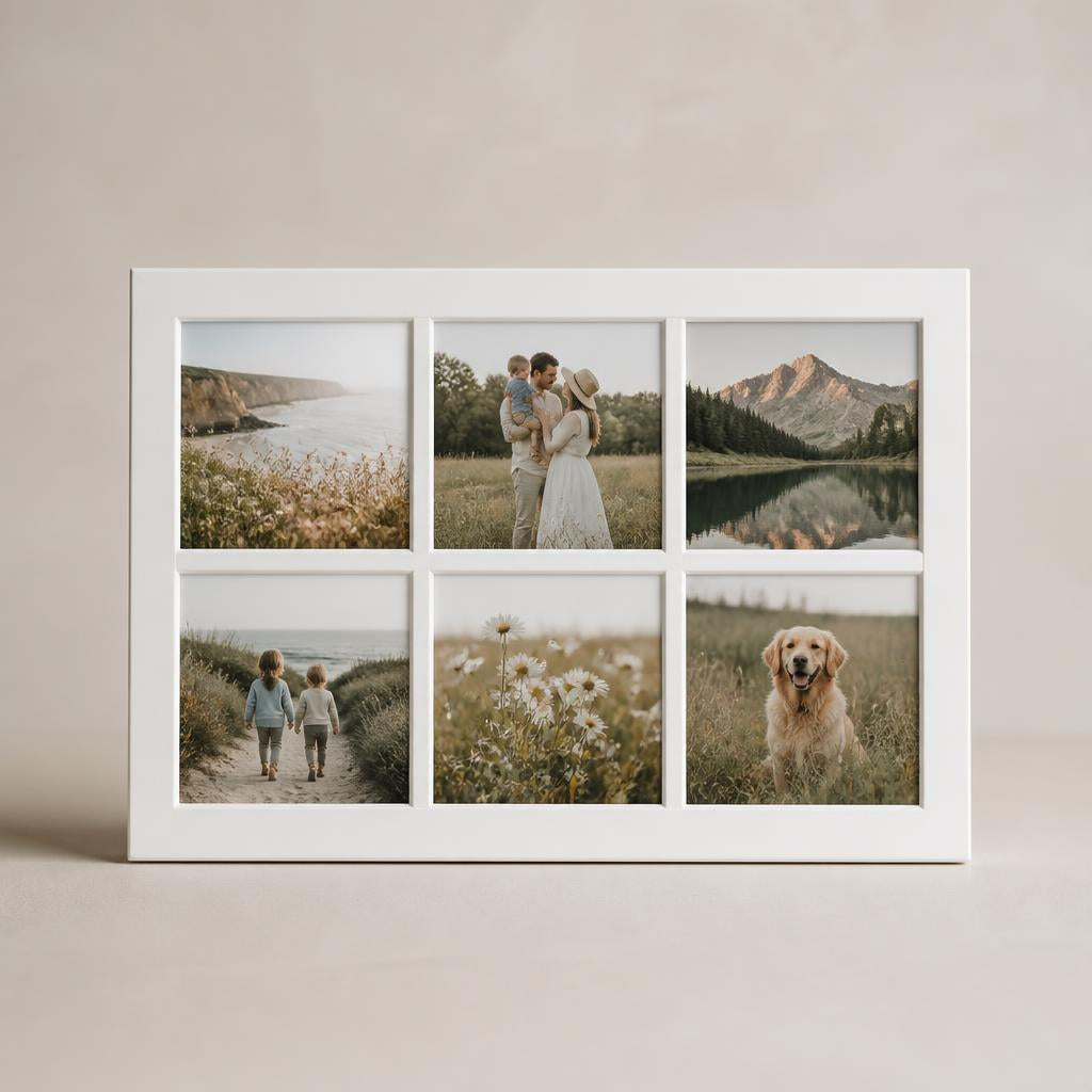Magnetic Photo Frame - Holds 6 Magnets (8.66" x 5.9")