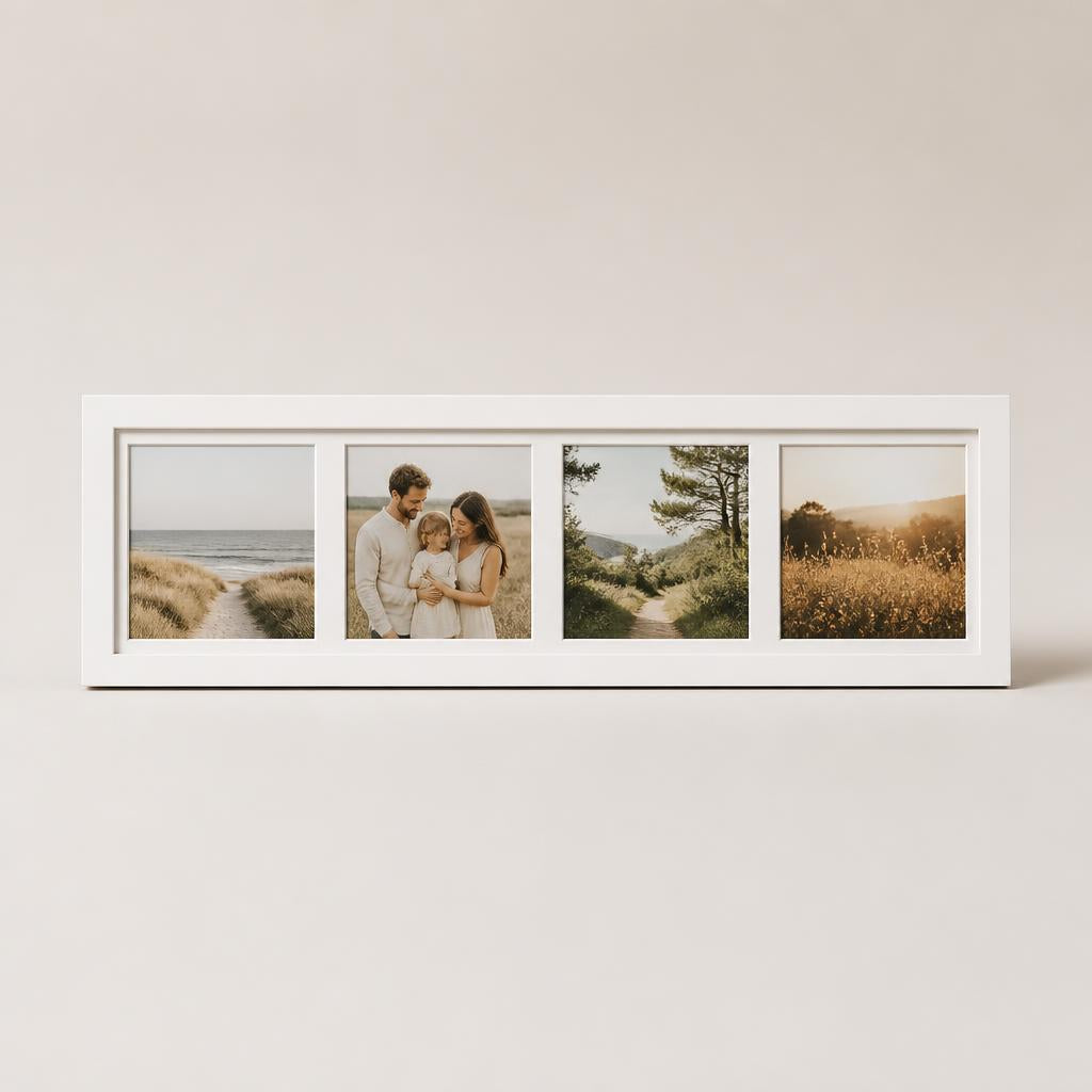 Magnetic Photo Frame - Holds 4 Magnets (11.3" x 3.2")
